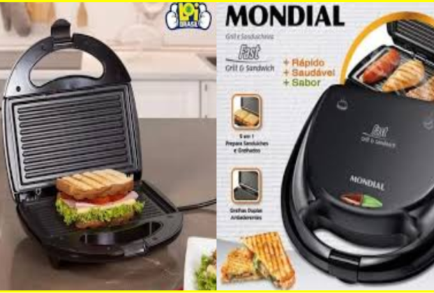 Sanduicheira Mondial Master Grill 750W S-20
