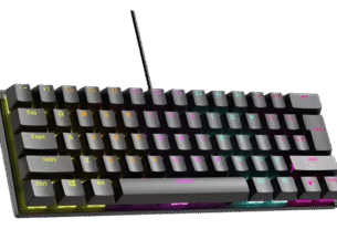 Teclado Gamer Mecanico 60% Rgb Anti Ghosting Switch Blue Fps